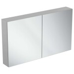 IDEAL STANDARD - Mirror&Light Zrcadlová skříňka 120x70 cm, hliník T3593AL