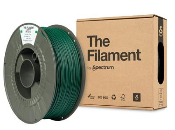 Spectrum Filament "The Filament" PETG CF 1.75mm GREEN 1kg