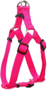 Dog Fantasy Postroj Classic L růžová 2.5x65-99 cm (454-102365)