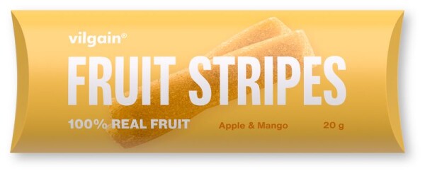 Vilgain Fruit Stripes – jablko & mango 20 g