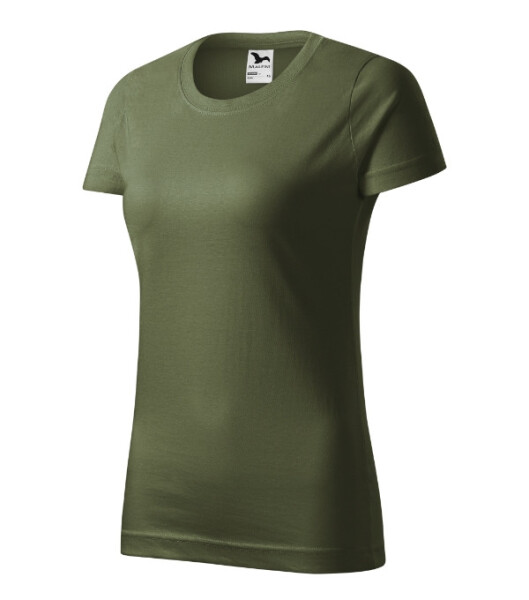 Basic tričko dámské khaki M