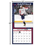 JF Turner Kalendář Washington Capitals NHL 2026 Wall Calendar