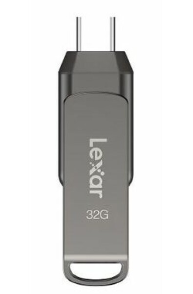 Lexar JumpDrive D400 Dual 32GB / Flash Disk / USB-A / USB-C / Rychlost přenosu až: 100MBs (LJDD400032G-BNQNG)