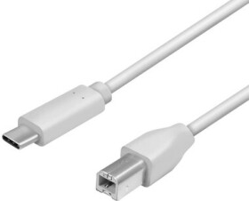 Logilink propojovací kabel USB 2.0 C samec na USB-B samec / 1m (CU0160)