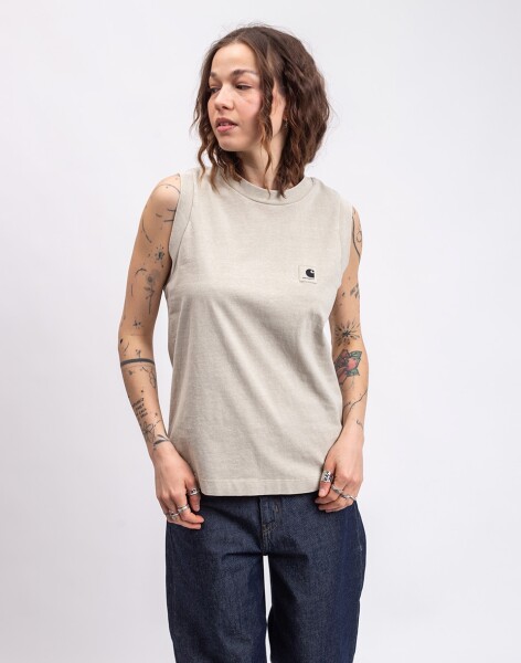Carhartt WIP W' Nelson A-Shirt Stone garment dyed S