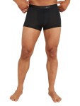 Pánské merino boxerky ICEBREAKER Mens 125 Cool-Lite Anatomica Trunks, Black velikost: L
