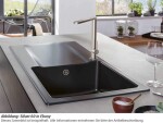 VILLEROY & BOCH - Keramický dřez Siluet 60 Stone nástavný 1000 x 510 bez excentru 333601SL