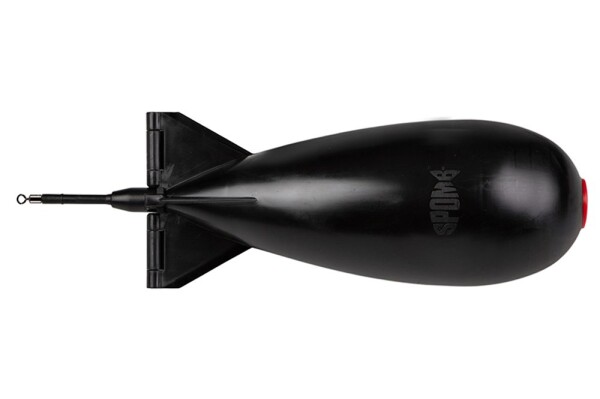 Spomb Zakrmovací raketa LARGE - Černá,Spomb Zakrmovací raketa LARGE - Černá