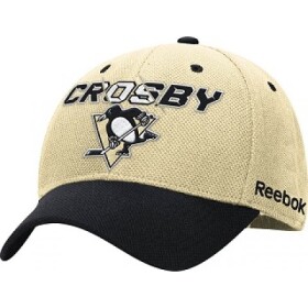 Reebok Pánská Kšiltovka Pittsburgh Penguins Structured Flex 15 - Sidney Crosby # 87 Velikost: L/XL