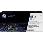 Hewlett-Packard HP CE341A, azurový (HP 651A) - originální toner