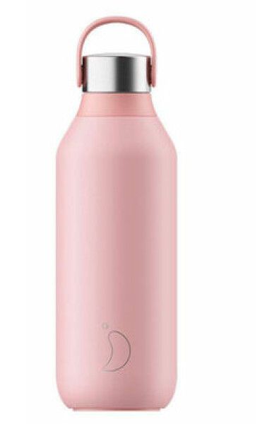 CHILLY'S Series 2 Water Bottle 500ml Blush Pink / Termo láhev / Nerezová ocel (B500S2BPNK)