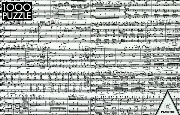 Puzzle Notový sešit 1000 dílků