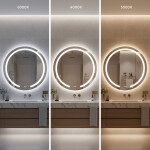 REA - Zrcadlo LED 80cm Modern HOM-00906