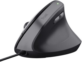 Trust Bayo II černá / Vertikální myš / optická / 2400 DPI / 6 tlačítek / USB-A (25144)