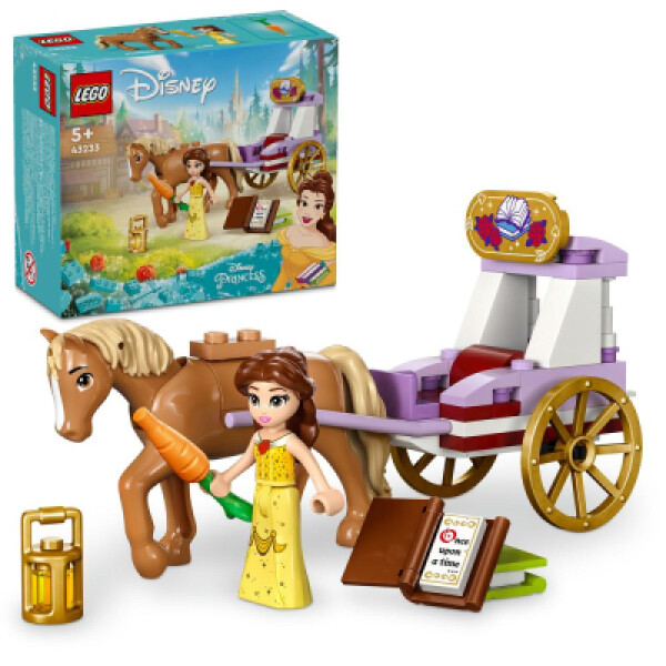 LEGO® Disney Princess™ 43233 Bella pohádkový kočár koníkem