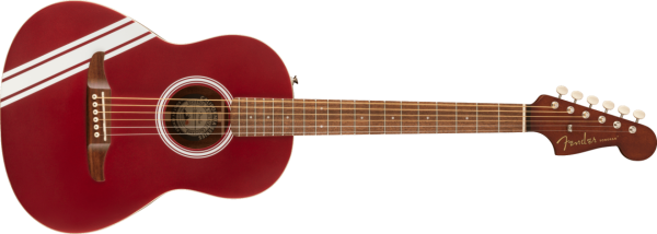 Fender California Sonoran Mini - Candy Apple Red with Competition Stripes Limited Edition