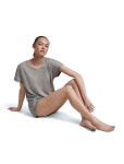 ICEBREAKER Wmns Merino 150 Lodge SS Tee, Metro Heather (vzorek) velikost: S