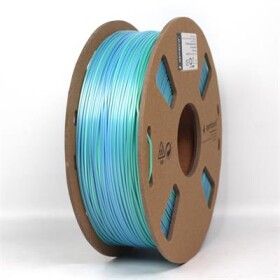 PLA Silk Rainbow filament modro-zelený 1,75 mm GEMBIRD 1 kg