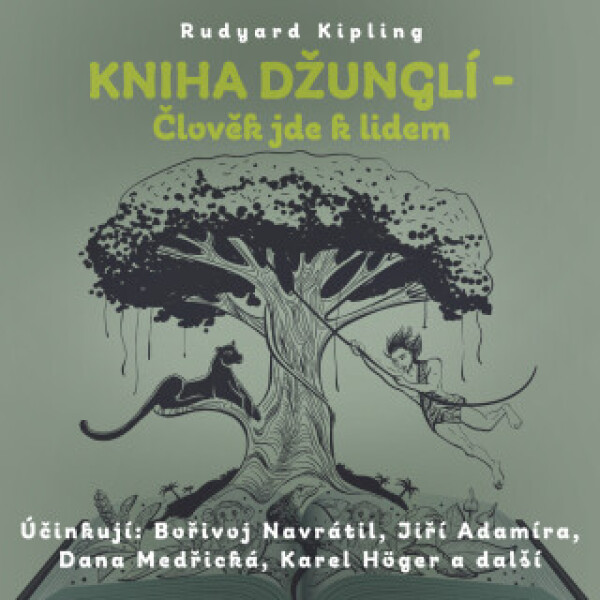Kniha džunglí - Člověk jde k lidem - Rudyard Kipling - audiokniha