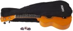 Cascha HH 3964 Soprano Ukulele Yellow Set