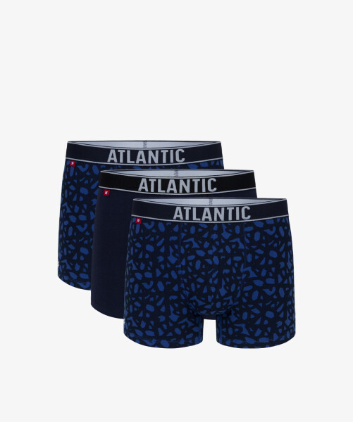 Pánské boxerky ATLANTIC 3Pack vícebarevné Velikost: