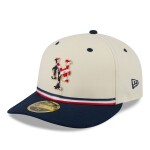 New Era Pánská kšiltovka New York Mets MLB 2026 4th of July USA 250 Low Profile 59FIFTY Fitted Velikost: 7 5/8