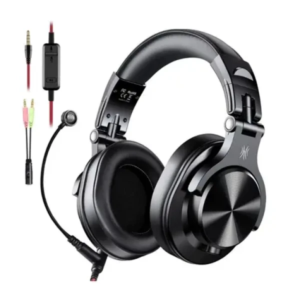 OneOdio Fusion A71M černá / Profesionální sluchátka / mikrofon / 3.5mm Jack (FusionA71M)