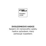 Mereo Sprchový set: Termostatická nástěnná vanová baterie, ruční a talířová sprcha a hadice CB60101TSM