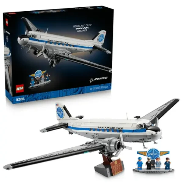 LEGO® Icons 11378 Dopravní letoun Douglas™ DC-3™ PAN AM®