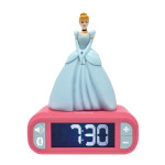 Lexibook 3D svítící bluetooth budík s reproduktorem Princezny - Alltoys Lexibook