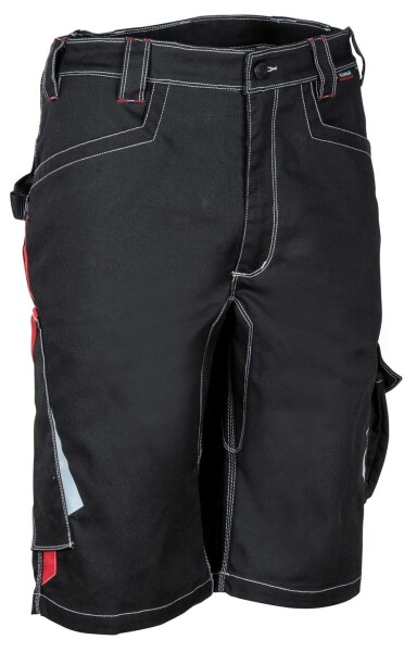 Pracovní kraťasy COFRA CORRIENTES Barva: Černá/ Červená, Velikost: 64 (CACORRIENTES_05_64)