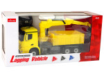 RASTAR Nákladní auto s drapákem Mercedes Rastar R/C na dálkové ovládání žluté