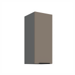 Horní skříňka Aria ANT 30 G-72 1F Barva korpusu: Antracit, Barva dvířek: GR - Graphite AFM