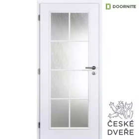 Interiérové dveře Elida Sklo Bílé 60L