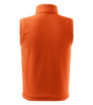 Next fleece vesta unisex oranžová XL