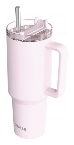 Nerezový termohrnek s brčkem Stream Light Pink 1200ml