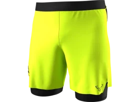 Dynafit Alpine Pro 2v1 pánské běžecké kraťasy Ultra Yellow vel. XL
