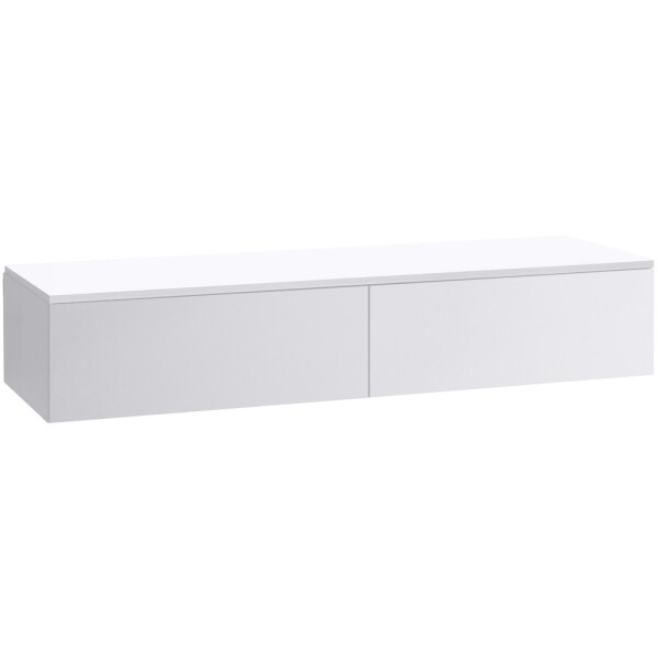 CERANO - Koupelnová skříňka pro umyvadla na desku Noira - bílá matná - 150x28x48 CER-8050BD7615