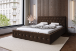 FRONTI Postel VITO 160x200 hnědá