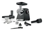 Bosch Serie 6 MFWS650B černá, stříbrná / Elektrický mlýnek na maso / 500 W / 3,5 kg/min / 2 rychlosti (MFWS650B)