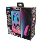 Lexibook 2v1 bluetooth skládací sluchátka Monster High s limitem hlasitosti