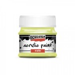 Pentart Matte akrylová barva 50 ml zelená limetková