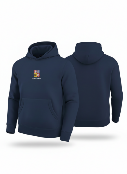 Pánská mikina Český hokej CCM Flag CZE 3 Block Velikost: XL