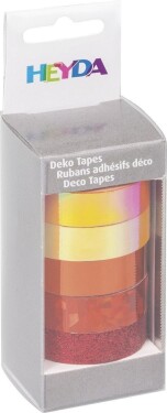 HEYDA Sada ozdobných lepicích pásek - oranžový mix, 1. vydání