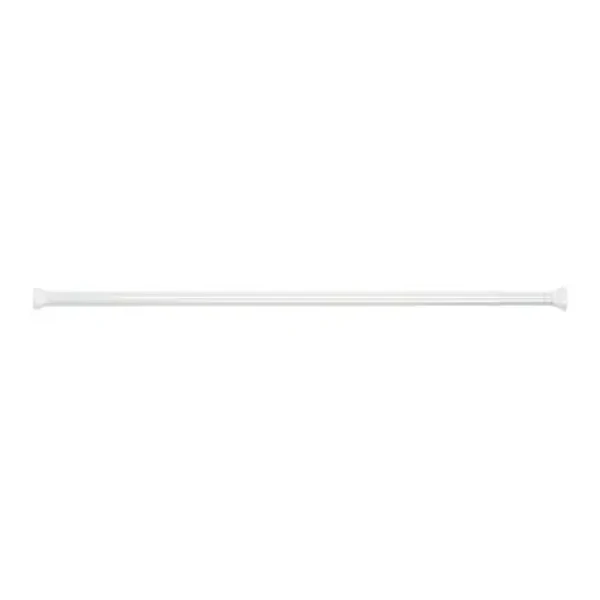 Spirella KRETA tyč na sprchový závěs 125 - 220 cm bílá / bez vrtání / hliník (7610583103253)