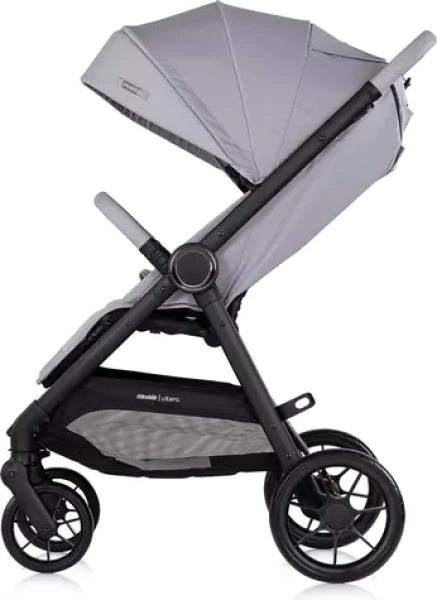 CHIPOLINO Kočárek sportovní Ultera Platinum / Nastavitelná stříška / 5bodové pásy / odpružená kola (LKUL02601PL)