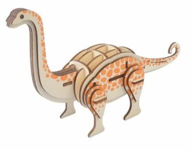 Woodcraft Dřevěné 3D puzzle Brontosaurus