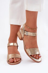 Sandály na podpatku model 213021 Step in style 38