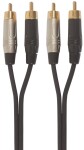 Bespeco ROCKIT Interlink Cable 2x RCA - 2x RCA 3 m