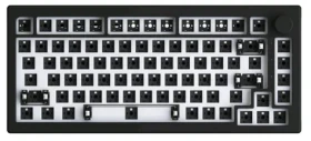 Akko 5075S RGB Barebone - černá / Tělo klávesnice / RGB / formát 75% / ANSI (6925758624183)
